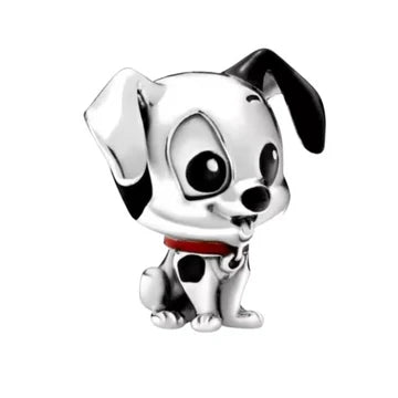 Charm 101 Dalmata de plata 925