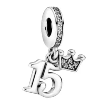 Charm 15 Años Colgante de plata 925