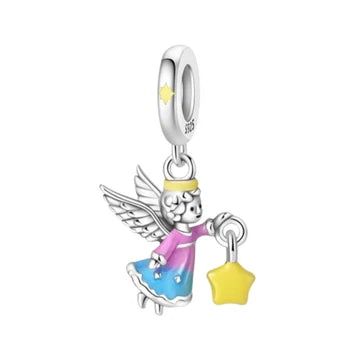 Charm Angel De La Guarda de plata 925