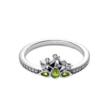 Anillo Princesa Y El Sapo de plata 925
