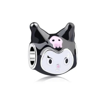 Charm Avalorio Kuromi de plata 925