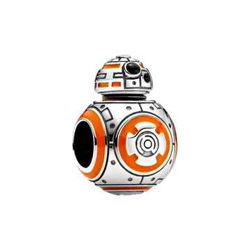 Charm BB8 de plata 925