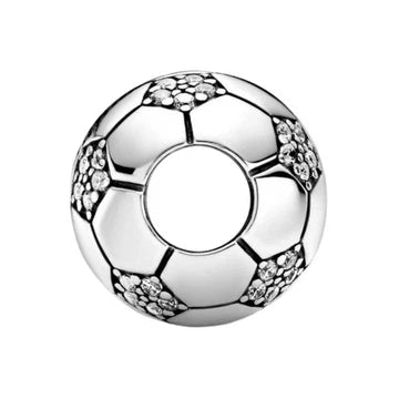 Charm Balon Plateado de plata 925