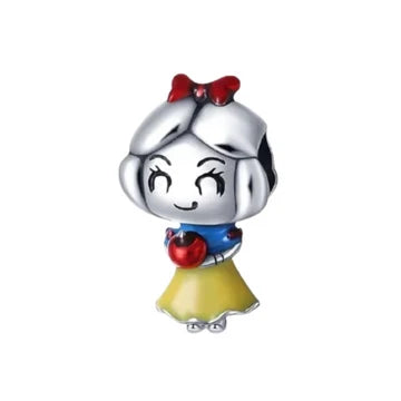 Charm Blanca N. Caricatura de plata 925