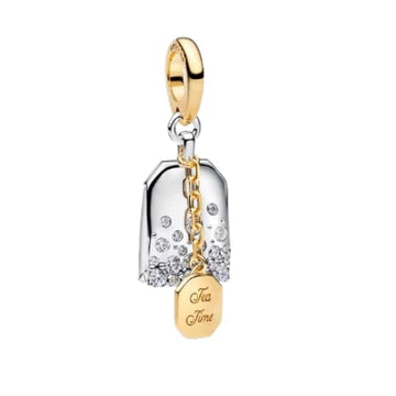 Charm Bolsa De Te Bridgerton de plata 925