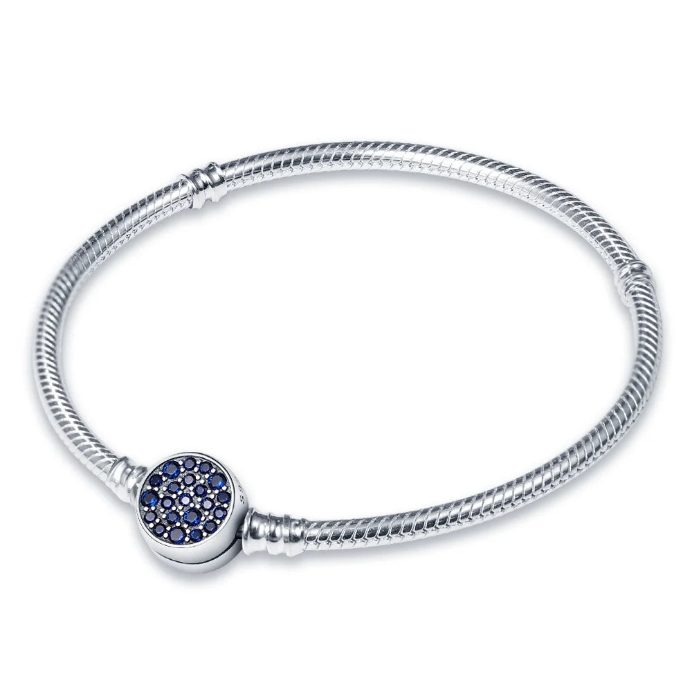 Brazalete Luna Llena con baño de plata