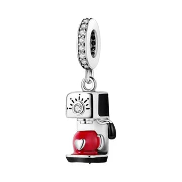 Charm Cafetera de plata 925