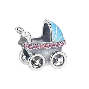 Charm Carreola de plata 925
