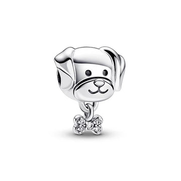 Charm Perro Hueso de plata 925