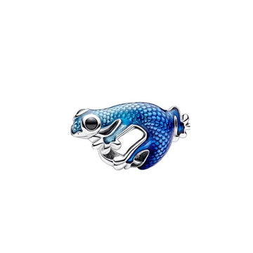 Charm Lagartija de plata 925