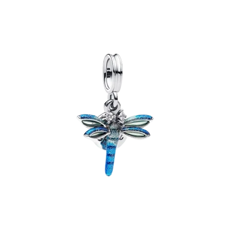 Charm Libelula de plata 925