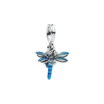 Charm Libelula de plata 925
