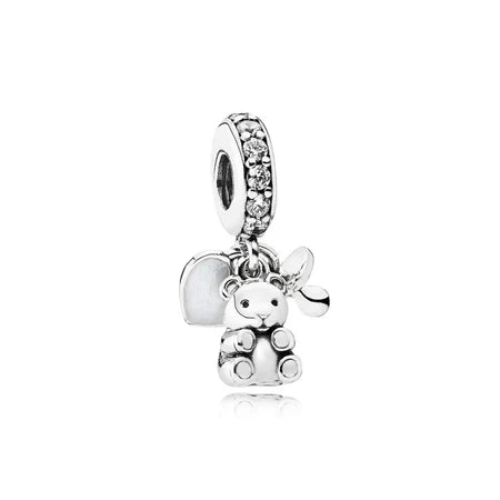 Charm Oso Bebe de plata 925