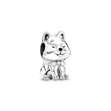 Charm Perro Akita de plata 925