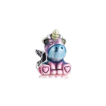 Charm Pony Unicornio de plata 925