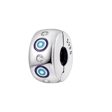 Clip Ojo Turco de plata 925