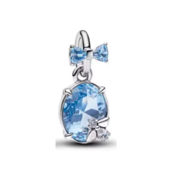 Charm Colgante Azul Bridgerton de plata 925
