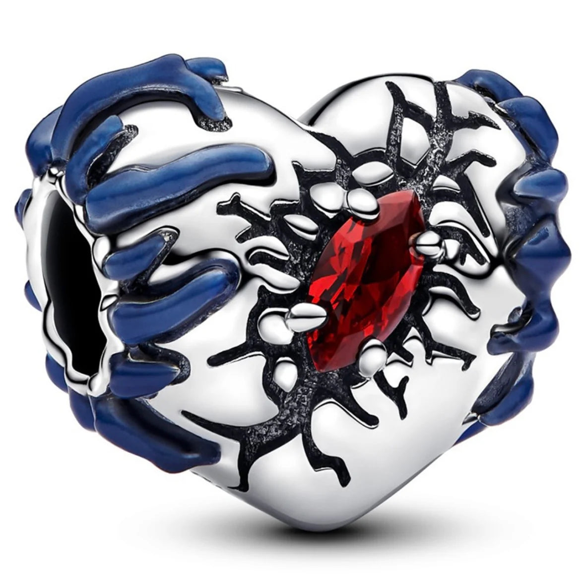 Charm Corazón The Upside Down de plata 925