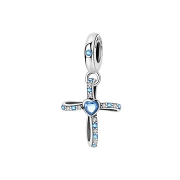 Charm Cruz de plata 925