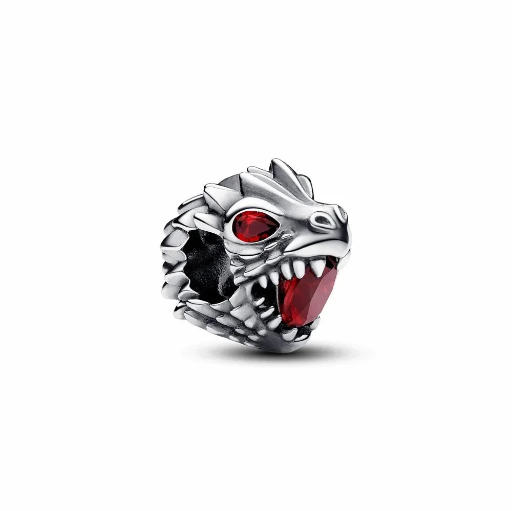 Charm Dragón Guardián de plata 925