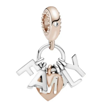 Charm Family de plata 925