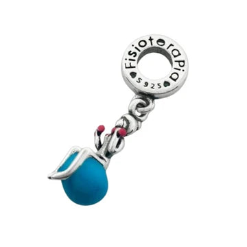 Charm Fisioterapia de plata 925