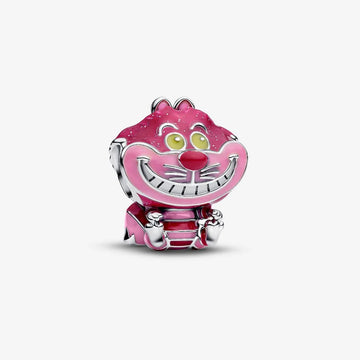 Charm Gato Sonriente Alicia de plata 925
