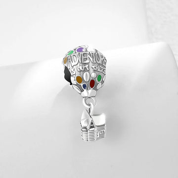 Charm Globo Up de plata 925