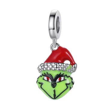 Charm Grinch de plata 925