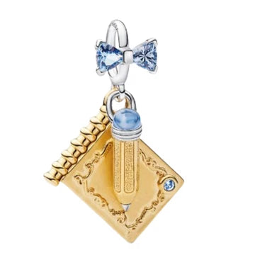 Charm Invitacion Bridgerton de plata 925