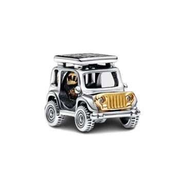 Charm Jeep Aventuras 100 de plata 925