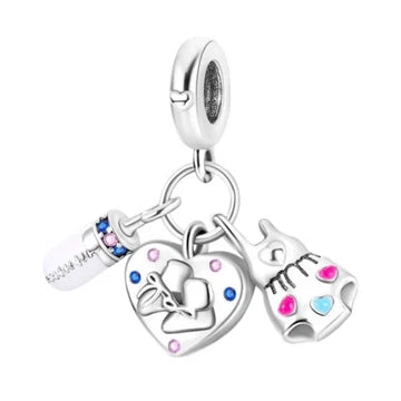 Charm Kit Bebe de plata 925