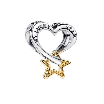 Charm Lucky star de plata 925