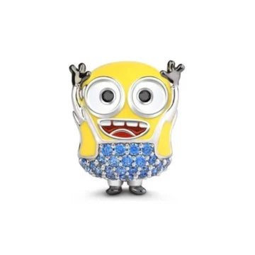Charm Minion Stuard de plata 925
