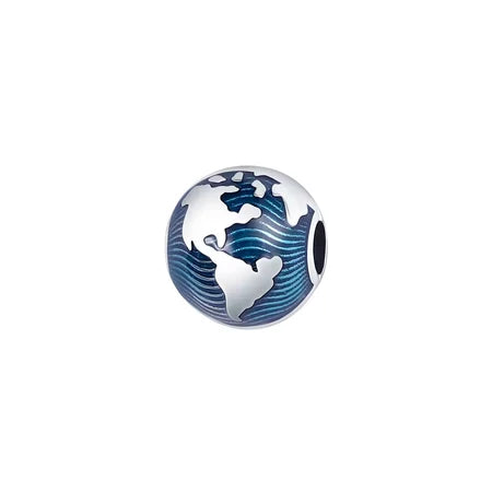 Charm Mundo de plata 925