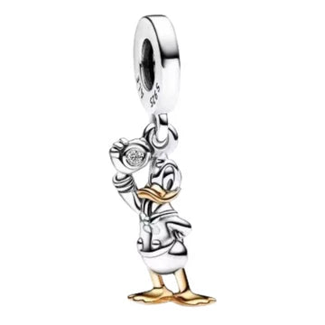 Charm Pato Donald 100 de plata 925