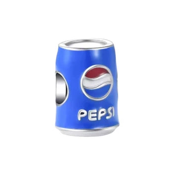 Charm Pepsi de plata 925