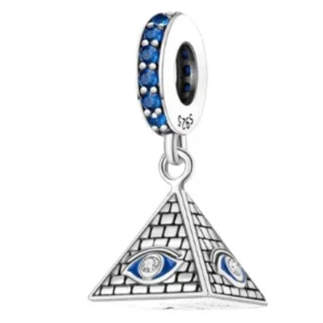 Charm Piramide Colgante de plata 925