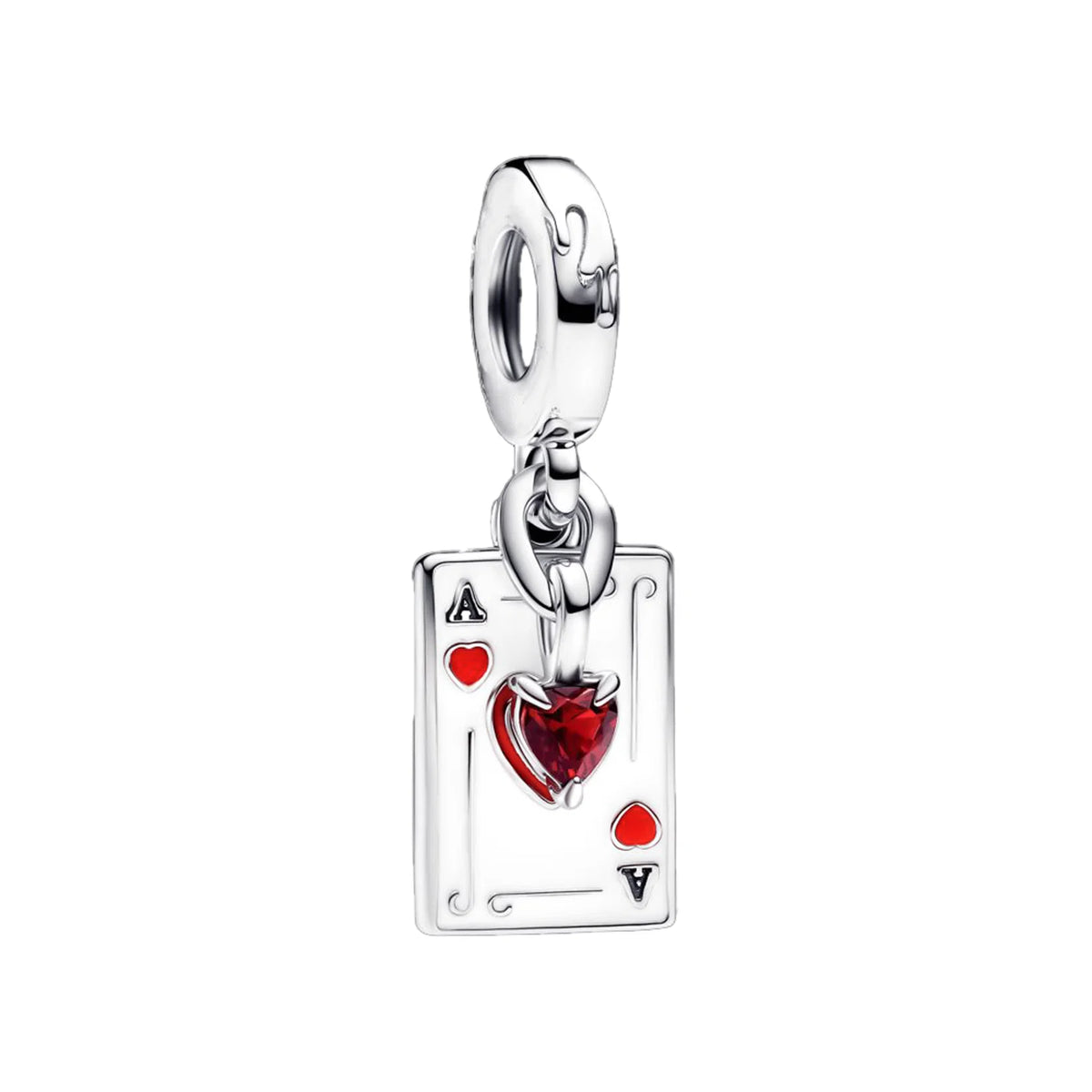 Charm Reina De Corazones de plata 925