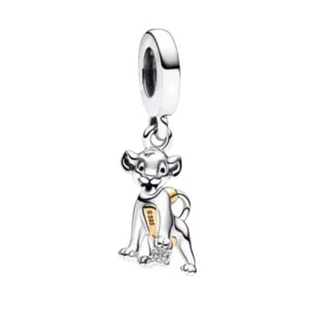 Charm Rey Leon 100 de plata 925