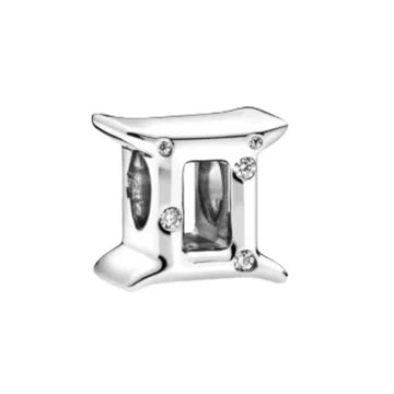 Charm Signo Geminis de plata 925