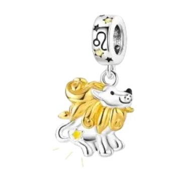 Charm Signo Leo Colgante de plata 925