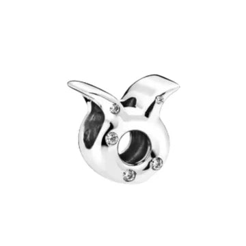Charm Signo Tauro 2 de plata 925