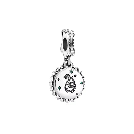 Charm Slytherin de plata 925