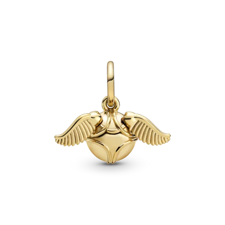 Charm Snitch Dorada de plata 925