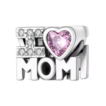 Charm Te Amo Mama de plata 925