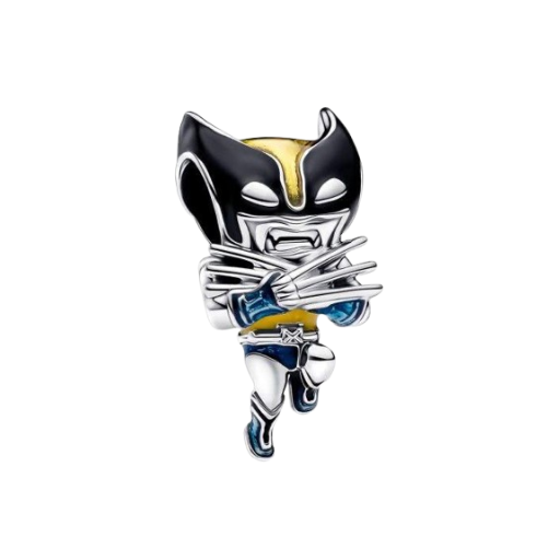 Charm Wolverin de plata 925