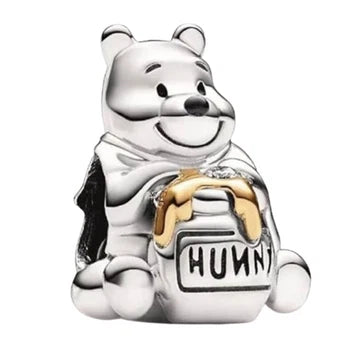 Charm Winnie P. Con Miel de plata 925