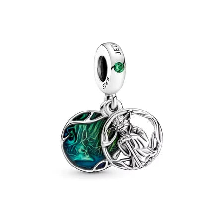 Charm Yoda Colgante de plata 925