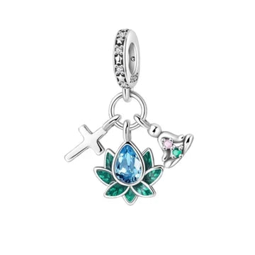 Charm Yoga Zen de plata 925